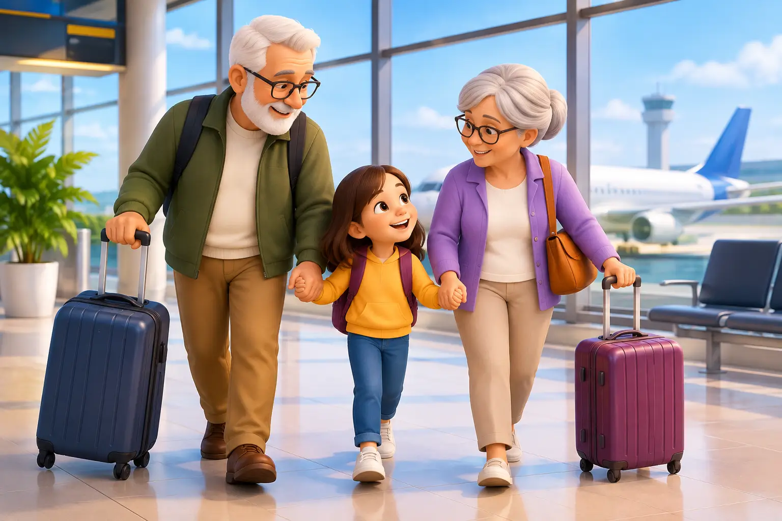 Autorização para menor viajar com avós