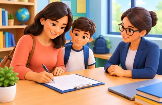 Quem assina o consentimento escolar do aluno